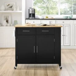 Best reviews of ???? Crosley Furniture Savannah Full-size Wood-top Kitchen Cart - 37"H X 42"W X 18.25"D ???? -Crosley Furniture Shop unnamed file 2525