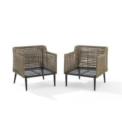 Brand new ???? Crosley Furniture Southwick 2Pc Outdoor Wicker Armchair Set ???? -Crosley Furniture Shop unnamed file 2577