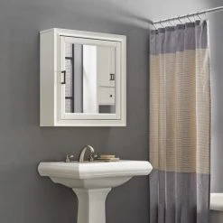 Buy ???? Crosley Furniture Tara Bath Mirror Cabinet In Vintage White ???? -Crosley Furniture Shop unnamed file 2590