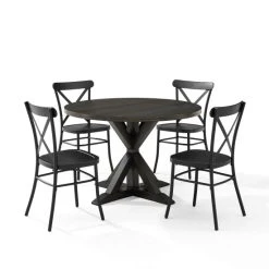 Buy ???? Crosley Furniture Hayden 5Pc Round Dining Set W/Camille Chairs ✨ -Crosley Furniture Shop unnamed file 2603