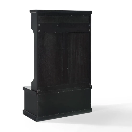 Best Sale ???? Crosley Furniture Seaside Distressed Black Wood Hall Tree ???? 6 Best Sale ???? Crosley Furniture Seaside Distressed Black Wood Hall Tree ???? - Image 4