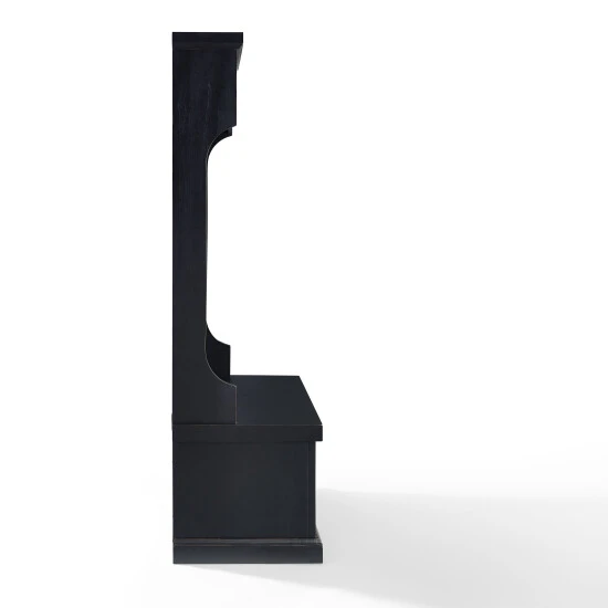 Best Sale ???? Crosley Furniture Seaside Distressed Black Wood Hall Tree ???? 7 Best Sale ???? Crosley Furniture Seaside Distressed Black Wood Hall Tree ???? - Image 5