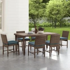 Discount ???? Crosley Furniture Bradenton 7Pc Outdoor Wicker Dining Set Sand ????