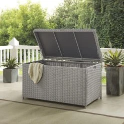 Best Sale ???? Crosley Furniture Bradenton Outdoor Wicker Storage Bin ✨ -Crosley Furniture Shop unnamed file 2748