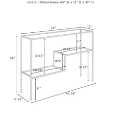 Outlet ???? Crosley Furniture Sloane Console Table Matte Black ???? -Crosley Furniture Shop unnamed file 2765