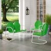 Best deal ???? Crosley Furniture Griffith 3 Piece Metal Outdoor Conversation Seating Set - Loveseat & 2 Chairs In Grasshopper Green Finish ???? -Crosley Furniture Shop unnamed file 2795