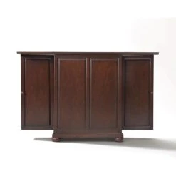 New ✨ Crosley Furniture Alexandria Vintage Mahogany Expandable Bar Cabinet ???? -Crosley Furniture Shop unnamed file 282
