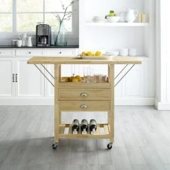 Deals ???? Crosley Furniture Bristol Double Drop Leaf Kitchen Cart Natural ???? 12 Deals ???? Crosley Furniture Bristol Double Drop Leaf Kitchen Cart Natural ???? -Crosley Furniture Shop unnamed file 2870