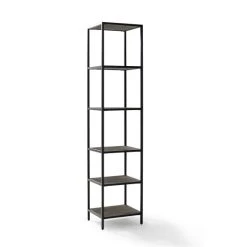 Outlet ⭐ Crosley Furniture Jacobsen Narrow Etagere - 18"W X 16"D X 80.5"H ???? -Crosley Furniture Shop unnamed file 2891