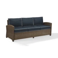 Budget ✔️ Crosley Furniture Bradenton Sofa With Navy Cushions ???? -Crosley Furniture Shop unnamed file 2908