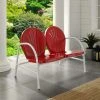 Best Sale ✨ Crosley Furniture Griffith Red Finish Metal Outdoor Loveseat ???? -Crosley Furniture Shop unnamed file 2964