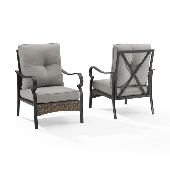 Coupon ???? Crosley Furniture Dahlia 2Pc Outdoor Metal And Wicker Armchair Set ???? 10 Coupon ???? Crosley Furniture Dahlia 2Pc Outdoor Metal And Wicker Armchair Set ???? - Image 8