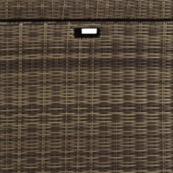 Promo ???? Crosley Furniture Bradenton Brown Steel Framed Wicker Storage Bin ???? -Crosley Furniture Shop unnamed file 3004