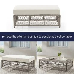 New ⭐ Crosley Furniture Thatcher 3Pc Outdoor Wicker Armchair And Ottoman Set ???? -Crosley Furniture Shop unnamed file 3014