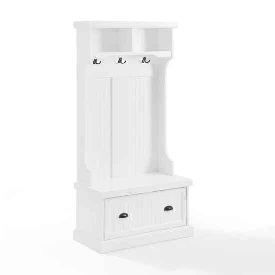 Flash Sale ???? Crosley Furniture Shoreline Hall Tree - 31.5 "W X 15.75 "D X 64.25 "H ???? 7 Flash Sale ???? Crosley Furniture Shoreline Hall Tree - 31.5 "W X 15.75 "D X 64.25 "H ???? - Image 5