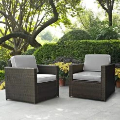 Top 10 ???? Crosley Furniture Palm Harbor 2 Piece Wicker Outdoor Set ✨