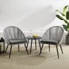 Best Sale ???? Crosley Furniture Aspen 3Pc Outdoor Rope Chair Set - 20.5"x82"x31.5" ???? -Crosley Furniture Shop unnamed file 3105