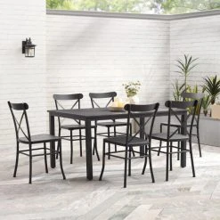 Best deal ???? Crosley Furniture Astrid 7Pc Outdoor Metal Dining Set ✨