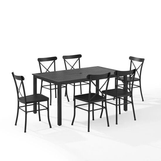 Best deal ???? Crosley Furniture Astrid 7Pc Outdoor Metal Dining Set ✨ 6 Best deal ???? Crosley Furniture Astrid 7Pc Outdoor Metal Dining Set ✨ - Image 4