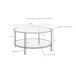 Cheapest ⭐ Crosley Furniture Aimee Coffee Table ⌛ -Crosley Furniture Shop unnamed file 3209
