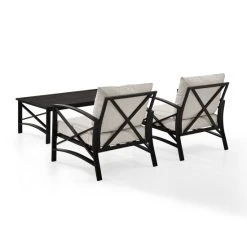 Wholesale ⌛ Crosley Furniture Kaplan 3 Pc Outdoor Seating Set With Oatmeal Cushion - Two Outdoor Chairs, Coffee Table ⭐ -Crosley Furniture Shop unnamed file 3235