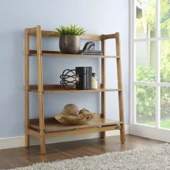 Discount ???? Crosley Furniture Landon Acorn Wood Bookcase - 36.13 "W X 15 "D X 43.5 "H ❤️