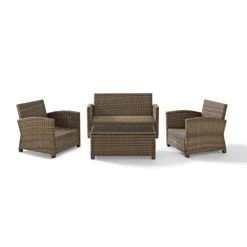 Best Pirce ???? Crosley Furniture Bradenton Outdoor Arm Chairs With Navy Cushions (set Of 2) ???? -Crosley Furniture Shop unnamed file 3309