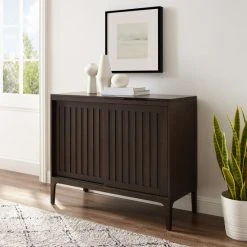 Flash Sale ⭐ Crosley Furniture Asher Record Storage Media Console ????