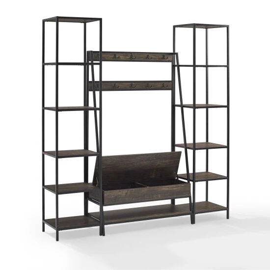 Budget ✨ Crosley Furniture Jacobsen 3Pc Entryway Set - 17"x76"x80.5" ???? 10 Budget ✨ Crosley Furniture Jacobsen 3Pc Entryway Set - 17"x76"x80.5" ???? - Image 8