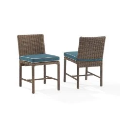 Budget ???? Crosley Furniture Bradenton 2Pc Outdoor Wicker Dining Chair Set Sand ???? -Crosley Furniture Shop unnamed file 3508