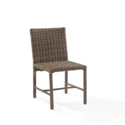 Budget ???? Crosley Furniture Bradenton 2Pc Outdoor Wicker Dining Chair Set Sand ???? -Crosley Furniture Shop unnamed file 3510