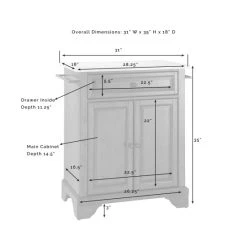 Discount ???? Crosley Furniture LaFayette Stainless Steel Top Portable Kitchen Island In White Finish ???? -Crosley Furniture Shop unnamed file 3602