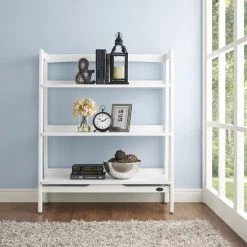 Wholesale ???? Crosley Furniture Landon White Wood Bookcase - 36.13 "W X 15 "D X 43.5 "H ???? -Crosley Furniture Shop unnamed file 3637