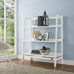 Wholesale ???? Crosley Furniture Landon White Wood Bookcase - 36.13 "W X 15 "D X 43.5 "H ???? -Crosley Furniture Shop unnamed file 3638
