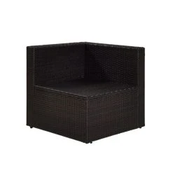 Best Pirce ???? Crosley Furniture Palm Harbor Outdoor Wicker Corner Chair In Brown With Grey Cushions ???? -Crosley Furniture Shop unnamed file 3694