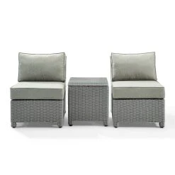 Cheapest ???? Crosley Furniture Bradenton 3Pc Outdoor Wicker Conversation Set With Gray ⭐ -Crosley Furniture Shop unnamed file 3727