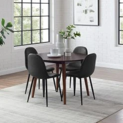 Best Pirce ???? Crosley Furniture Landon 5Pc Dining Set W/ Weston Chairs ⌛