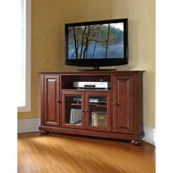 Cheap ???? Crosley Furniture Alexandria 48" Corner TV Stand In Vintage Mahogany ????