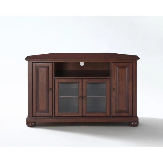 Cheap ???? Crosley Furniture Alexandria 48" Corner TV Stand In Vintage Mahogany ???? 5 Cheap ???? Crosley Furniture Alexandria 48" Corner TV Stand In Vintage Mahogany ???? - Image 3