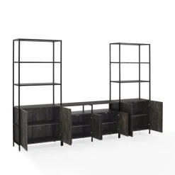 Cheapest ???? Crosley Furniture Jacobsen 3Pc Entertainment Set - 122 "W X 16 "D X 80.5 "H ⌛ -Crosley Furniture Shop unnamed file 3838