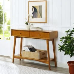 Coupon ???? Crosley Furniture Landon Console Table In Acorn ????