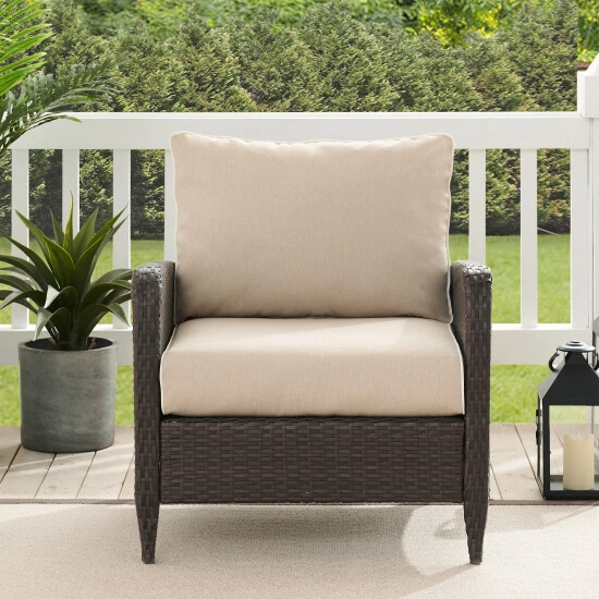 Buy ???? Crosley Furniture Kiawah Outdoor Wicker Arm Chair ???? 4 Buy ???? Crosley Furniture Kiawah Outdoor Wicker Arm Chair ???? - Image 2