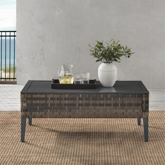 Top 10 ???? Crosley Furniture Prescott Outdoor Wicker Coffee Table - 24"x43.25"x17.13" ???? 4 Top 10 ???? Crosley Furniture Prescott Outdoor Wicker Coffee Table - 24"x43.25"x17.13" ???? - Image 2