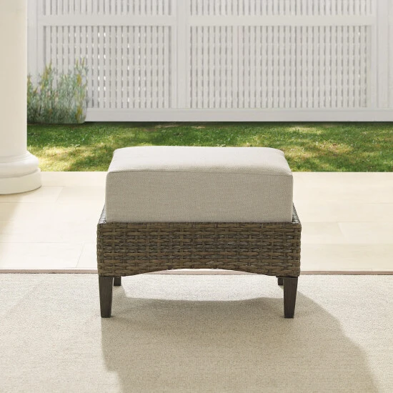 Wholesale ???? Crosley Furniture Rockport Outdoor Wicker Ottoman ✨ 4 Wholesale ???? Crosley Furniture Rockport Outdoor Wicker Ottoman ✨ - Image 2
