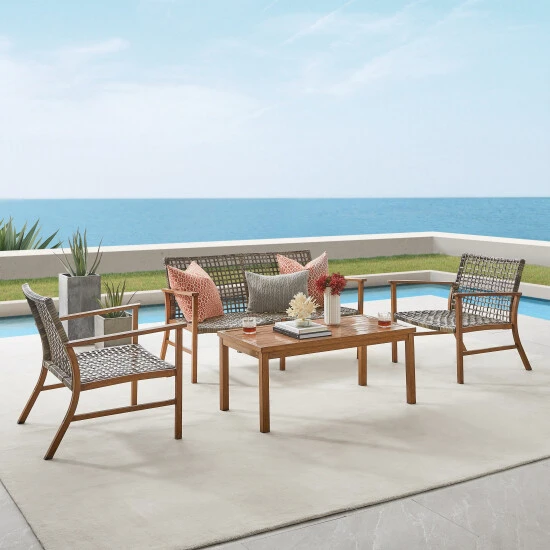 Top 10 ???? Crosley Furniture Ridley 4Pc Outdoor Wicker And Metal Conversation Set ???? 3 Top 10 ???? Crosley Furniture Ridley 4Pc Outdoor Wicker And Metal Conversation Set ????