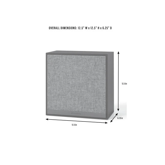 New ???? Crosley Furniture Liam 6 Cube Record Storage Bookcase With Speaker - 15.75"x42.25"x35.88" ✔️ 8 New ???? Crosley Furniture Liam 6 Cube Record Storage Bookcase With Speaker - 15.75"x42.25"x35.88" ✔️ - Image 6