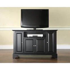 Wholesale ???? Crosley Furniture Lafayette 48-inch Black Finish TV Stand ????