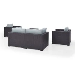 Best Pirce ⭐ Crosley Furniture Biscayne Outdoor Wicker Mist Seating Set (Set Of 5) ???? -Crosley Furniture Shop unnamed file 4175