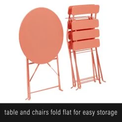 Deals ???? Crosley Furniture Karlee 3pc Indoor/Outdoor Metal Bistro Set - 23.5"d X 71.76"w X 32"h Coral ✔️ 12 Deals ???? Crosley Furniture Karlee 3pc Indoor/Outdoor Metal Bistro Set - 23.5"d X 71.76"w X 32"h Coral ✔️ -Crosley Furniture Shop unnamed file 4190