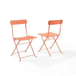 Deals ???? Crosley Furniture Karlee 3pc Indoor/Outdoor Metal Bistro Set - 23.5"d X 71.76"w X 32"h Coral ✔️ 16 Deals ???? Crosley Furniture Karlee 3pc Indoor/Outdoor Metal Bistro Set - 23.5"d X 71.76"w X 32"h Coral ✔️ -Crosley Furniture Shop unnamed file 4194